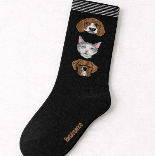 MISOX Daily | Animal Mood Crew Socks