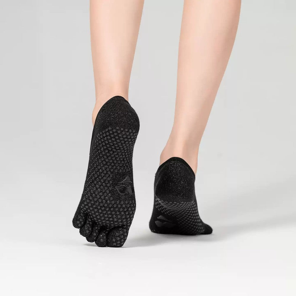 MISOX Studio | Ankle-Strap Five-Toe Non-Slip Pilates Socks
