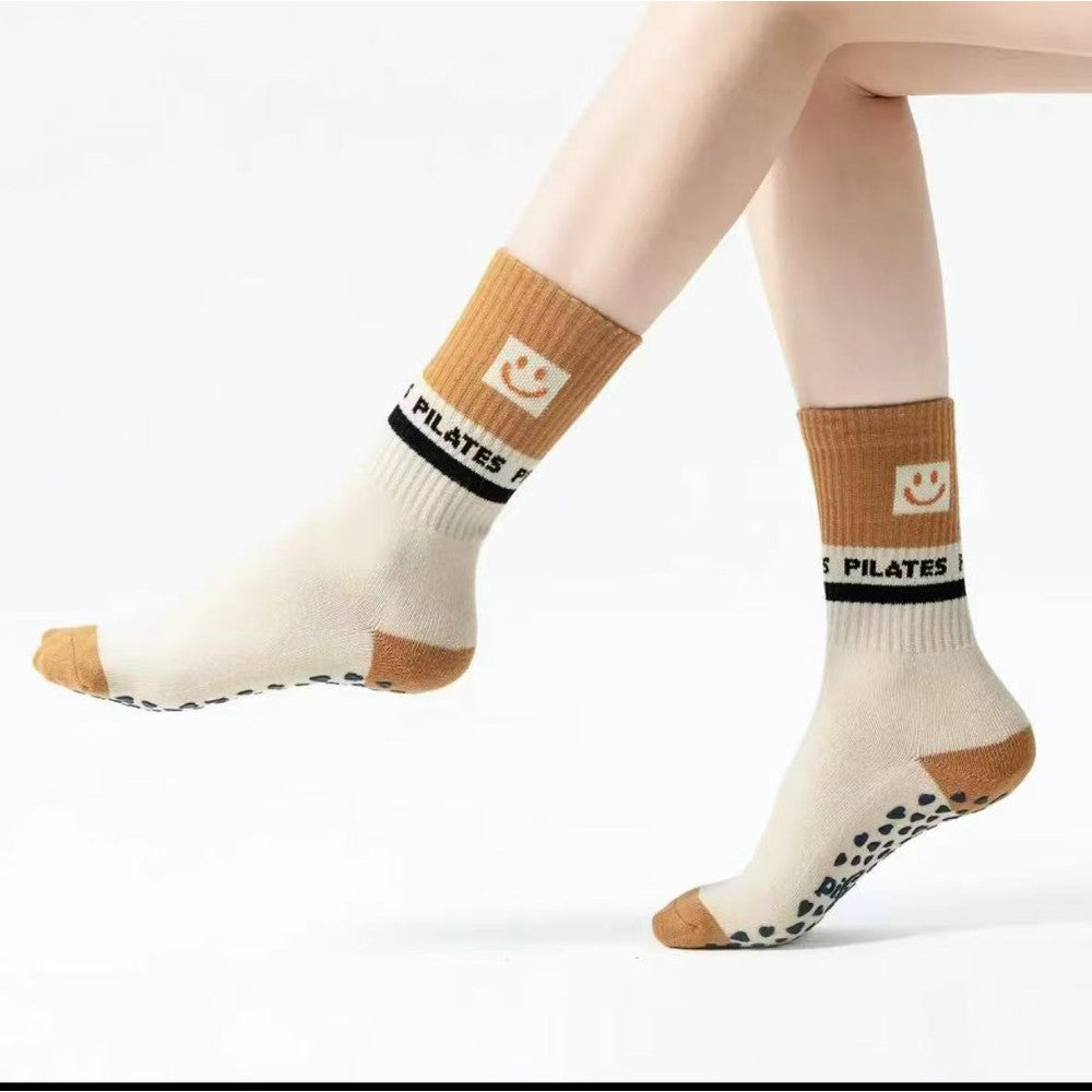 MISOX Studio | Playful Print Non-Slip Grip Socks