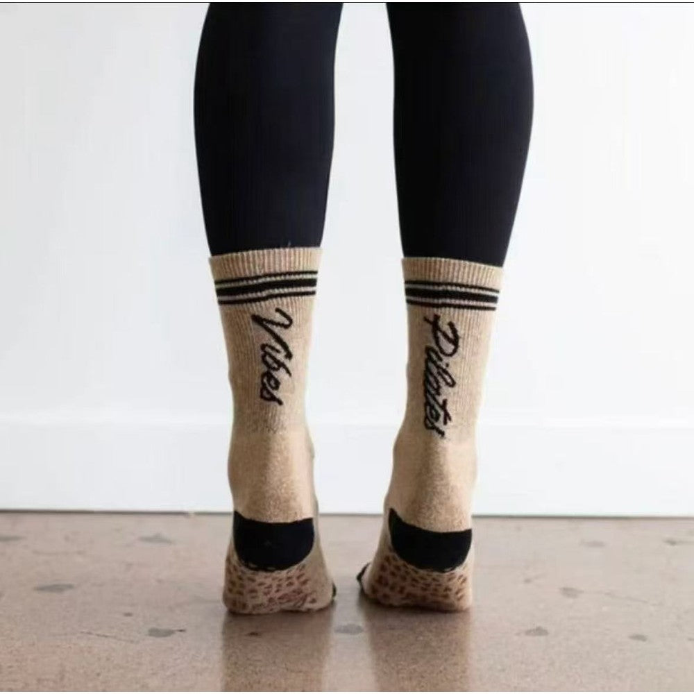 MISOX Studio | Playful Print Non-Slip Grip Socks