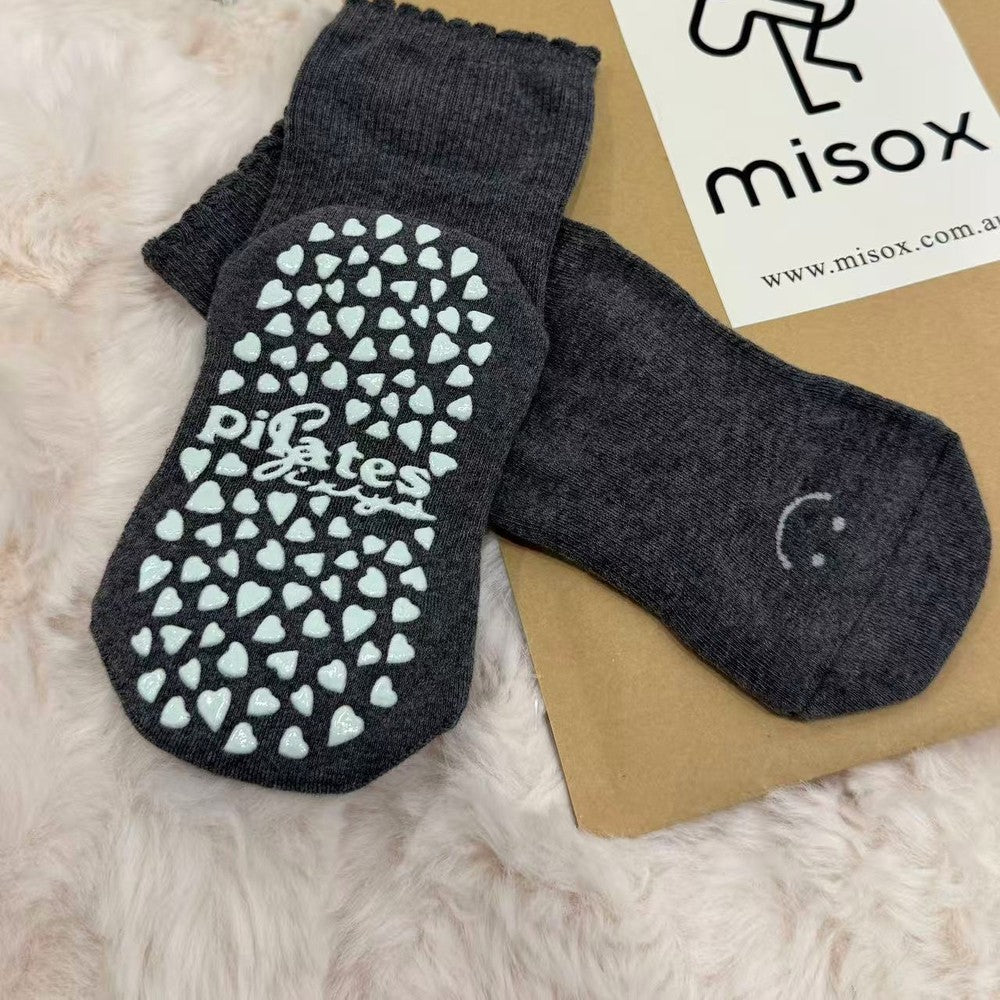MISOX Studio | Smile-Face Pilates Grip Socks