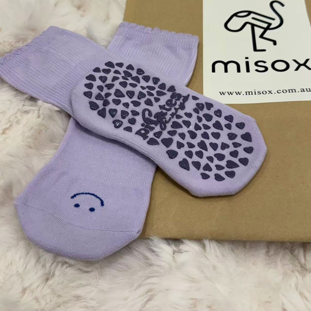 MISOX Studio | Smile-Face Pilates Grip Socks