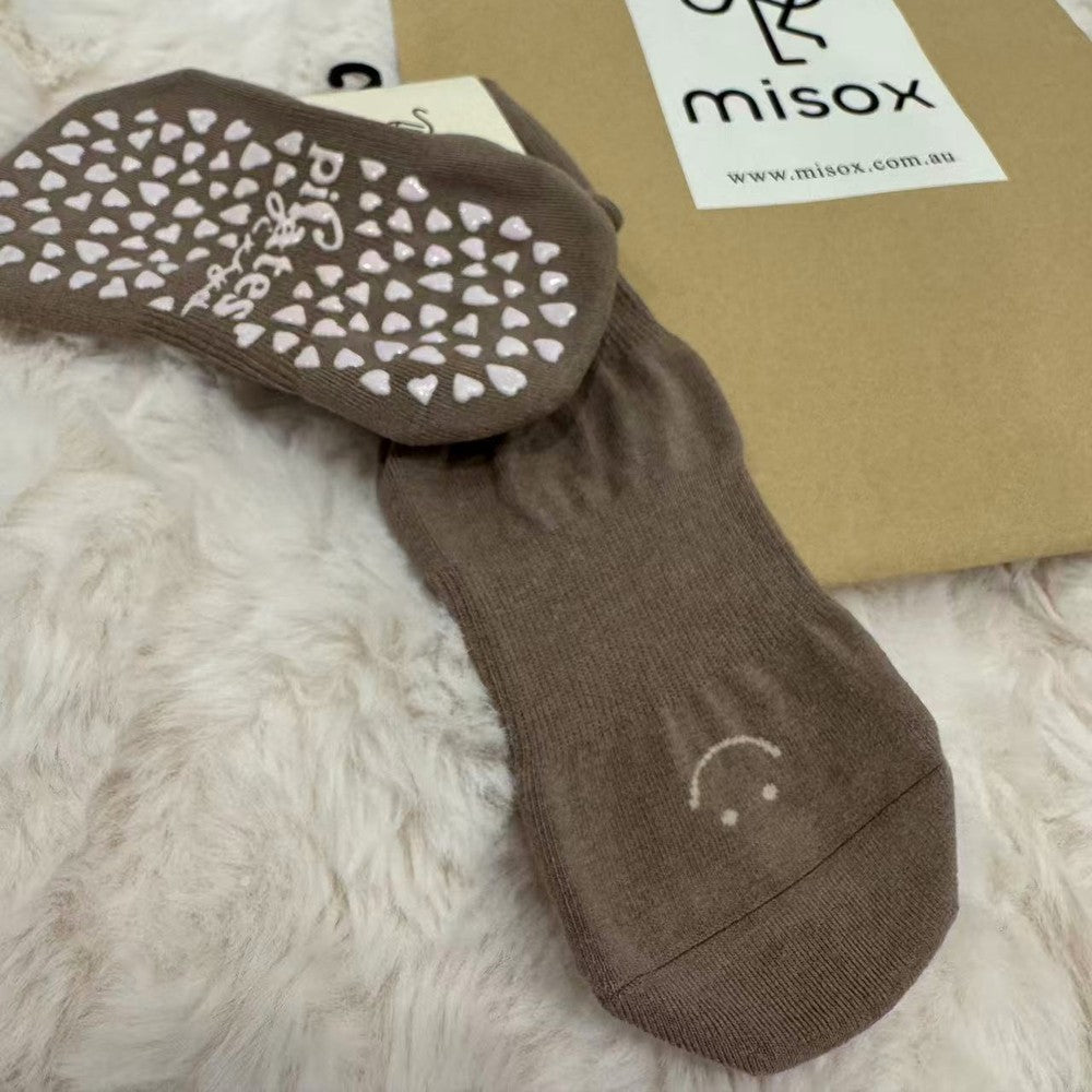 MISOX Studio | Smile-Face Pilates Grip Socks